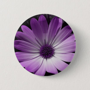 Schaltfläche "lila Blume" Button