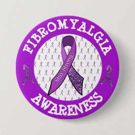 Schaltfläche "lila Fibromyalgie-Sensibilisierungsf Button