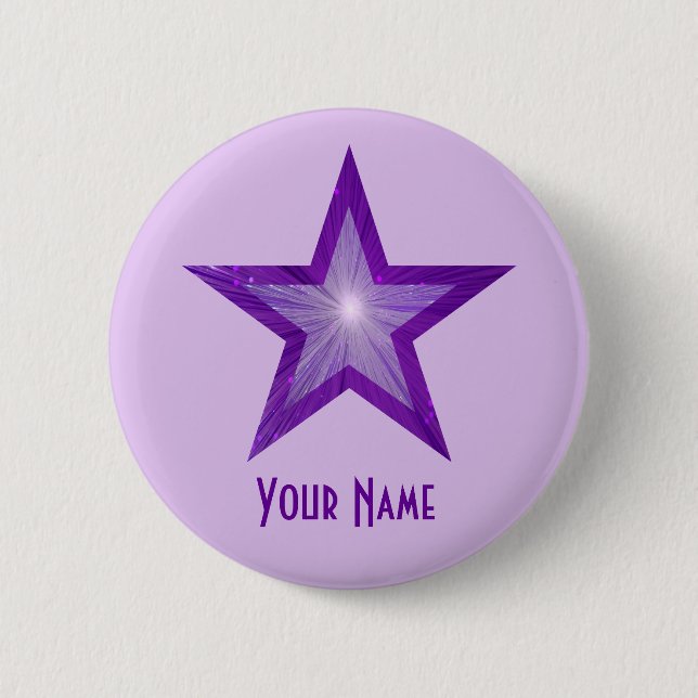 Schaltfläche "lila Name" blasser lila Button (Vorderseite)