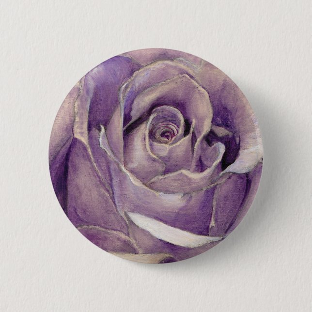 Schaltfläche "lila Rose" Button (Vorderseite)