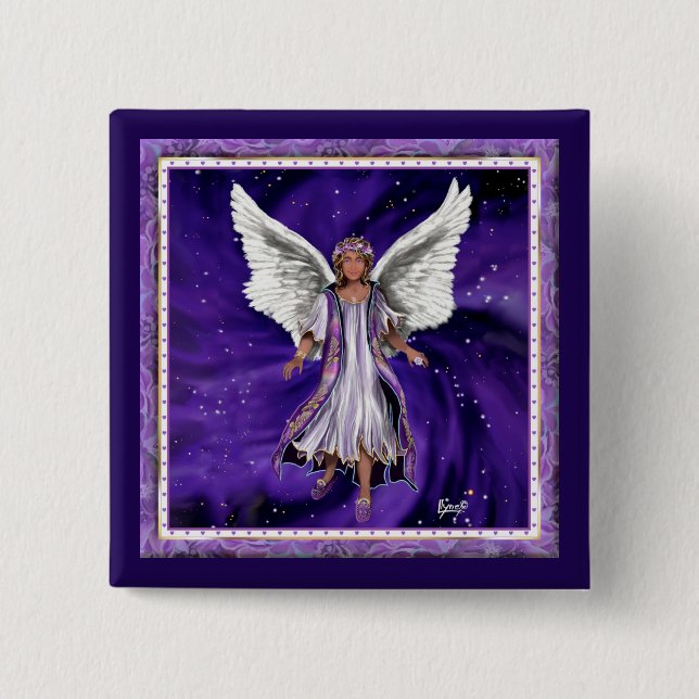 Schaltfläche "lila Soul" Button (Vorderseite)