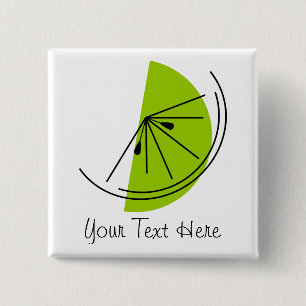 Schaltfläche Limoner Text von Citrus Button