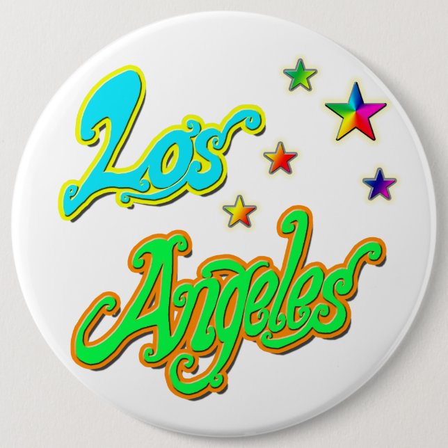 Schaltfläche "Los Angeles Star 2" Button (Vorderseite)