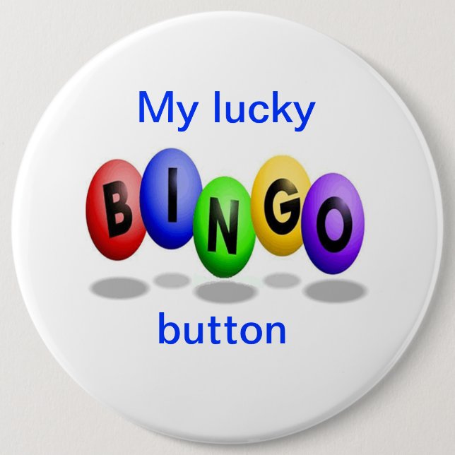 Schaltfläche Lucky Bingo Button (Vorderseite)