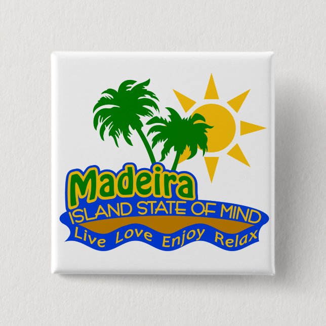 Schaltfläche Madeira Staat des Geistes Button (Vorderseite)