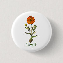 Schaltfläche "Marigold Strength Inspiration Button