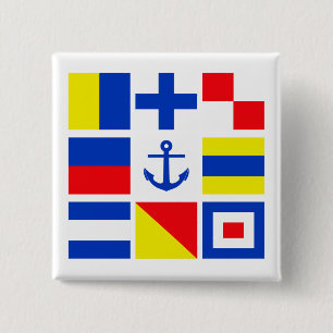 Schaltfläche "Maritime Flaggen" Button