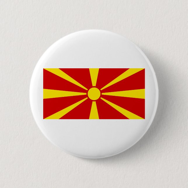 Schaltfläche Mazedonien Button (Vorderseite)