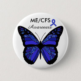 Schaltfläche "ME/CFS Awareness Butterfly" Button