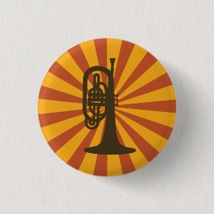 Schaltfläche Mellophone-Sternexplosion Button