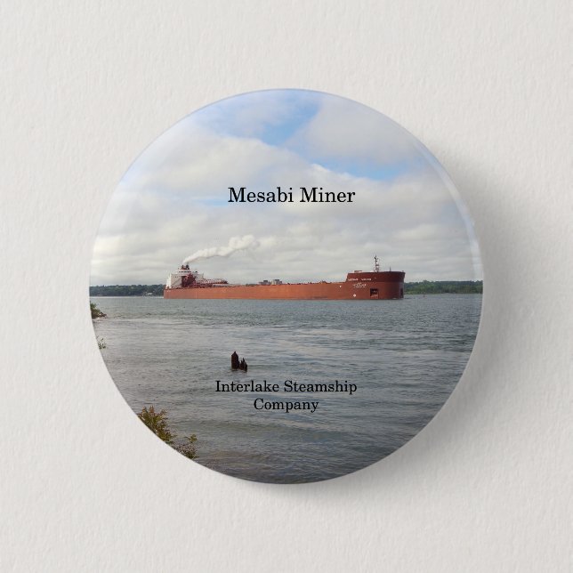 Schaltfläche Mesabi Miner Button (Vorderseite)