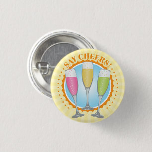 Schaltfläche "Mimosa Colorful Champagne" Button
