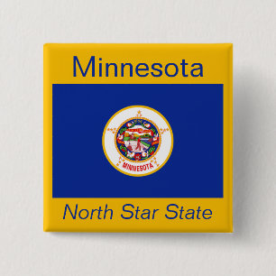 Schaltfläche "Minnesota-Flag" Button