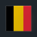 Schaltfläche mit der Flagge Belgiens Button<br><div class="desc">Button mit der Flagge von Belgien.</div>