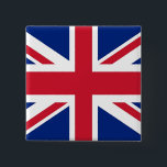 Schaltfläche mit der Flagge des Vereinigten Königr Button<br><div class="desc">Button mit Flagge von Großbritannien - Großbritannien.</div>