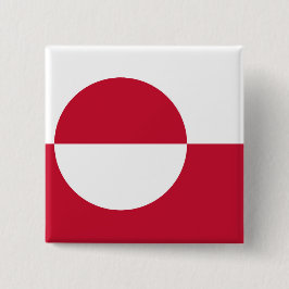 Schaltfläche mit der Flagge Grönlands Button