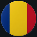 Schaltfläche mit der Flagge Rumäniens Button<br><div class="desc">Schaltfläche mit der Flagge Rumäniens.</div>