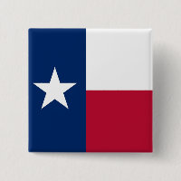 Schaltfläche mit der Flagge von Texas