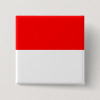 Schaltfläche mit Flagge Indonesiens