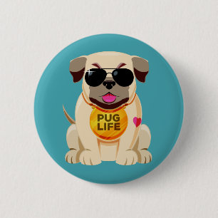 Schaltfläche "Mops Life" Button