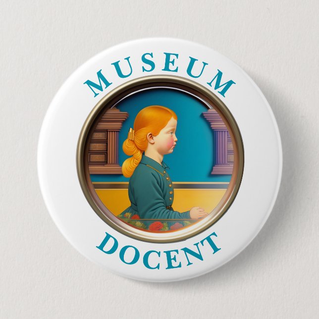 Schaltfläche "Museumsdokumentationsstelle" Button (Vorderseite)