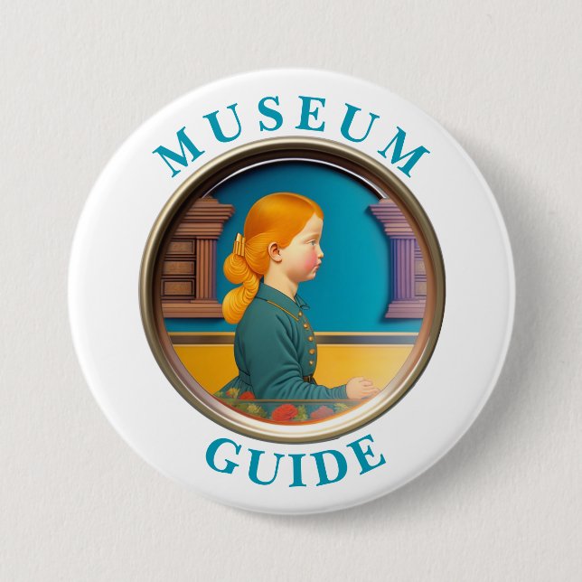 Schaltfläche "Museumstitel" Button (Vorderseite)