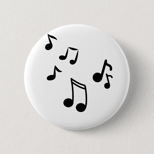 Schaltfläche Musiknoten Button (Vorderseite)