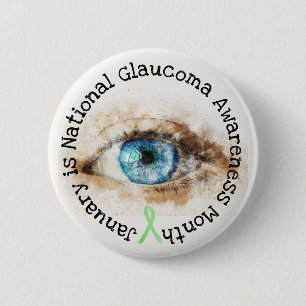 Schaltfläche "Nationaler Glaukom-Aufklärungsmonat" Button