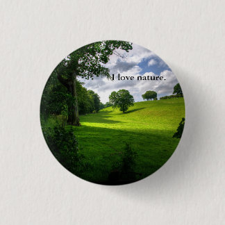 Schaltfläche "Natur lieben" Button