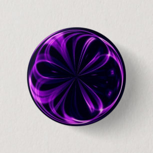 Schaltfläche Neon Light Marble Button