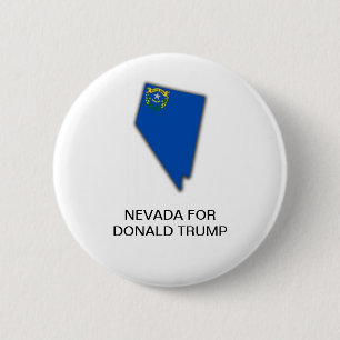 Schaltfläche NEVADA für DONALD TRUMP 2020 Button
