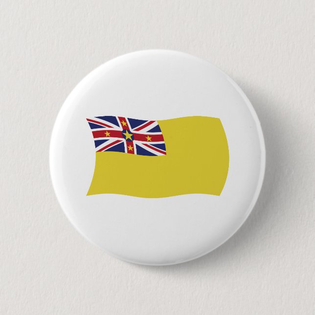 Schaltfläche "Niue Flag" Button (Vorderseite)