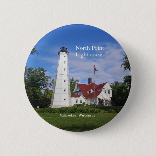 Schaltfläche "Nord Point Lighthouse" Button (Vorderseite)