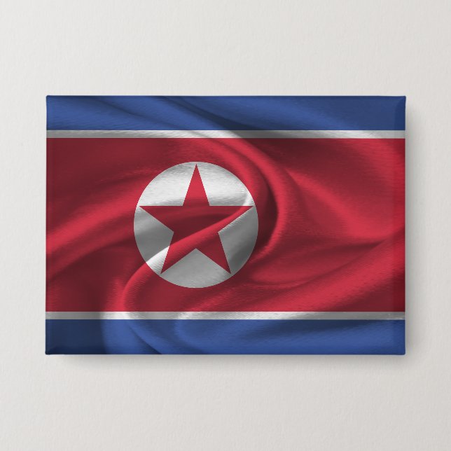 Schaltfläche "Nordkorea" Button (Vorderseite)
