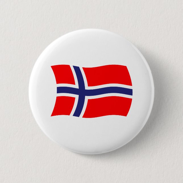 Schaltfläche Norwegen Button (Vorderseite)