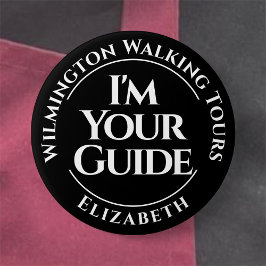 Schaltfläche "offizieller Tour Guide" Abzeichen Button