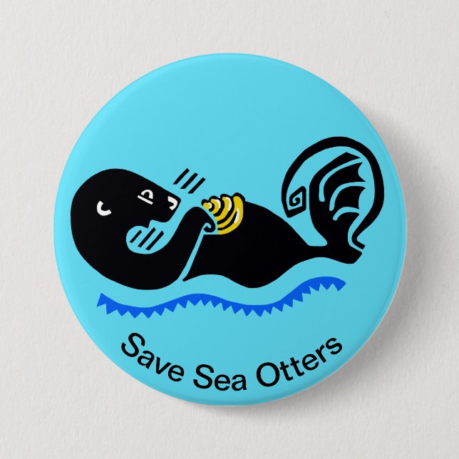 Schaltfläche Otter Button (Vorderseite)