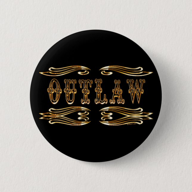 Schaltfläche "Outlaw" Button (Vorderseite)