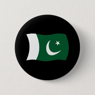 Schaltfläche Pakistan Flag Button