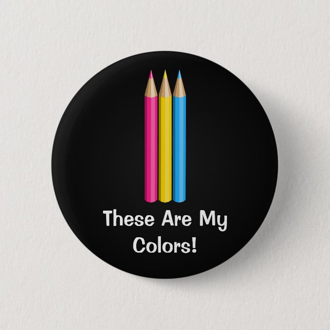 Schaltfläche "Pansexuality Stolz" Button (Vorderseite)