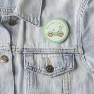 Schaltfläche "Pastellgrün" für Auto und Ballon Button