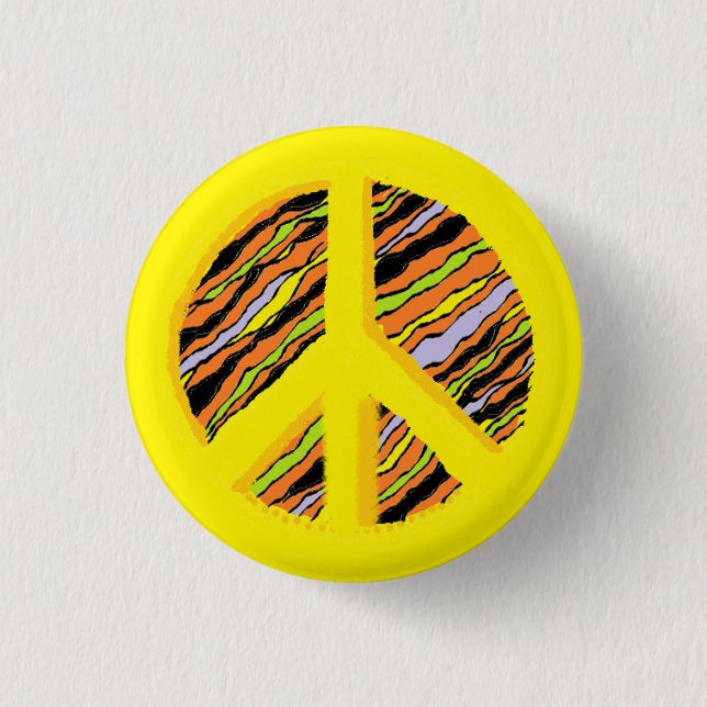 Schaltfläche "Peace Sign" Button (Vorderseite)