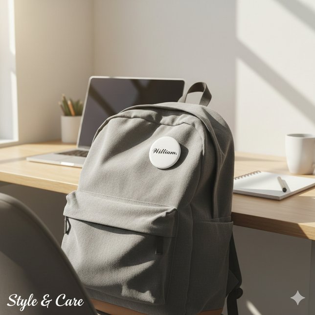 Schaltfläche "Pinback" für Abzeichen mit personali Button (Personalized Name Badge Style Pinback Button)