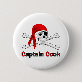 Schaltfläche "Pirate Captain Cook Button Back"