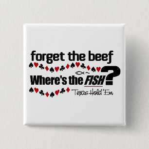 Schaltfläche Poker Fischen Button