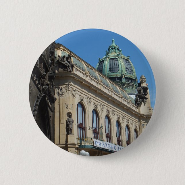 Schaltfläche Prag / Praha Button (Vorderseite)