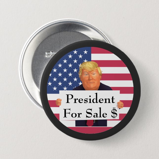 Schaltfläche Präsident für Verkauf Button (Vorne & Hinten)