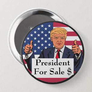 Schaltfläche Präsident für Verkauf Button