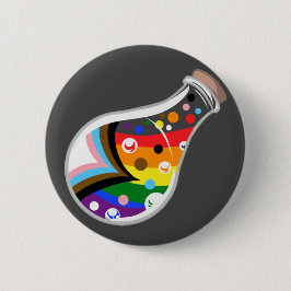 Schaltfläche "Progress Pride" Button