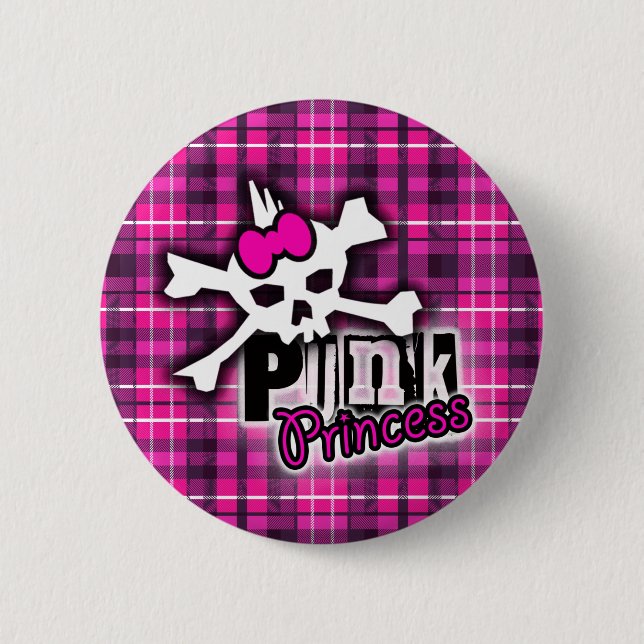 Schaltfläche Punk Princess Button (Vorderseite)